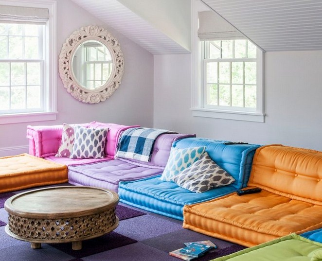 Colorful Mix and Match Interior
