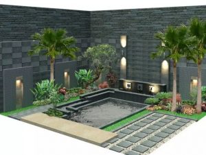 Desain Taman Rumah Minimalis Cocok Untuk Lahan Sempit