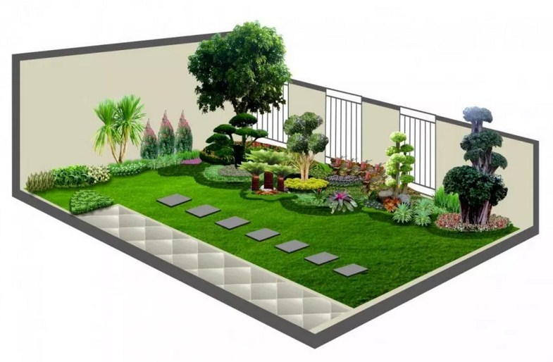 Desain Taman Rumah Minimalis Cocok Untuk Lahan Sempit